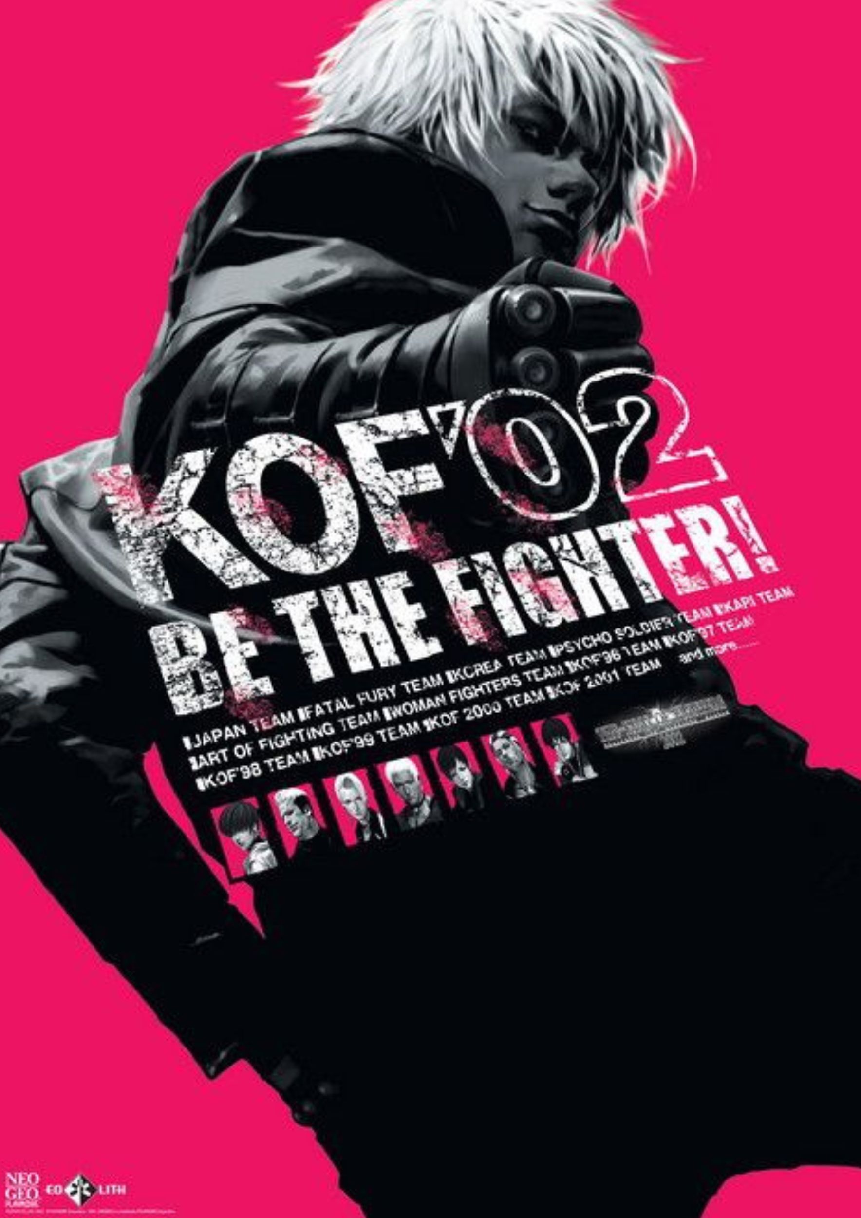 King of Fighters 2002 game poster