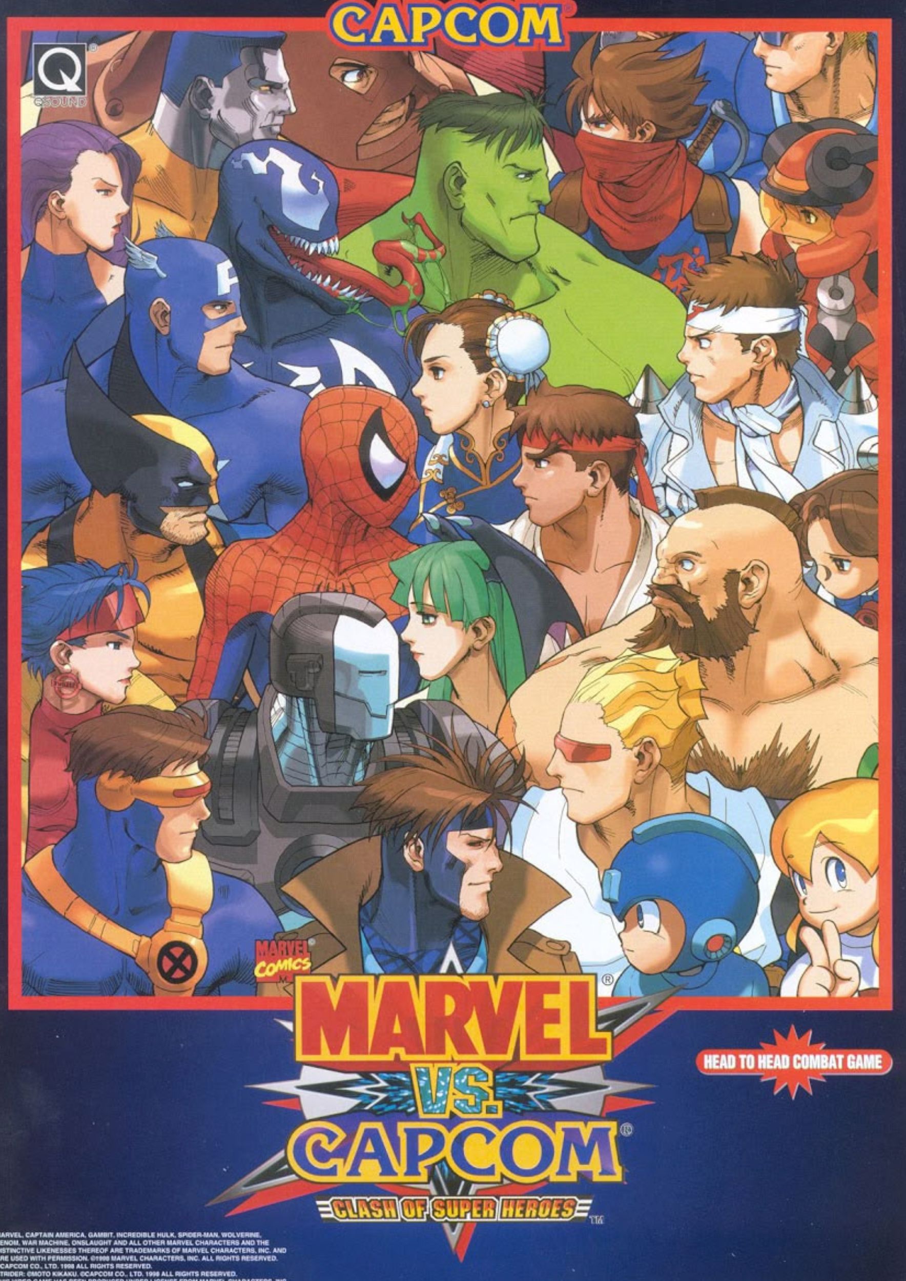 Marvel vs Capcom currently playing